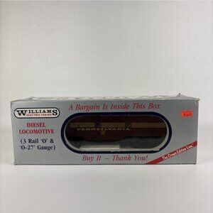 Williams Electric Train O-27 Gauge Pennsylvania Diesel Locomotive Crown 2327